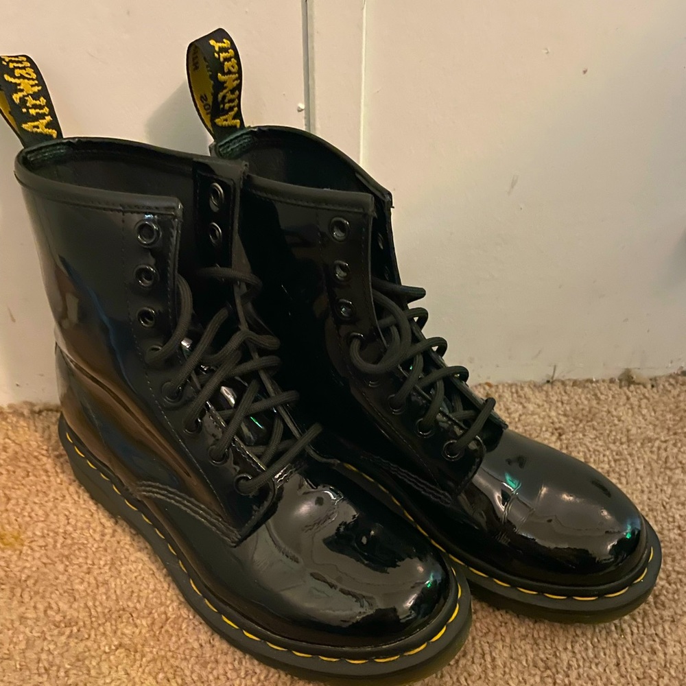Doc Marten Patent leather boots